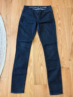 Articles Of Society Navy Skinny Jeans